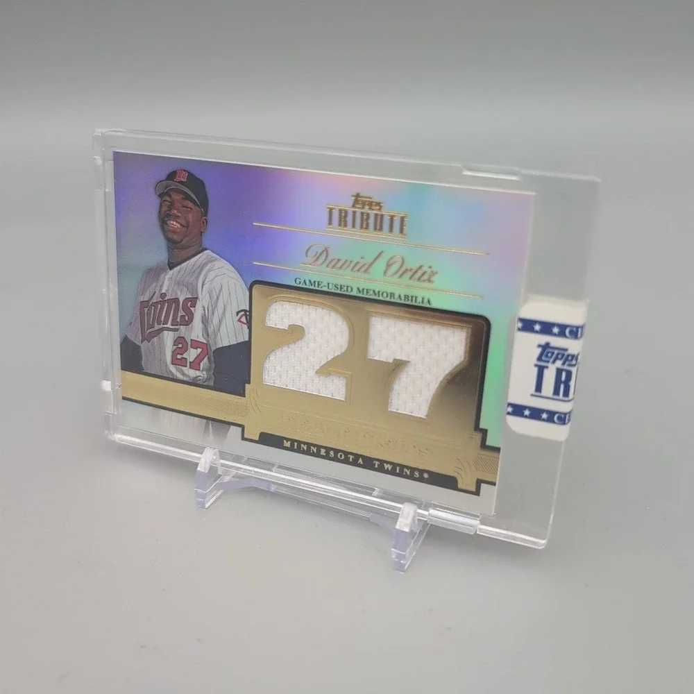 2012 Topps Tribute - Debut Digits David Ortiz #DD-DO /99 (Game Used Memorabilia)